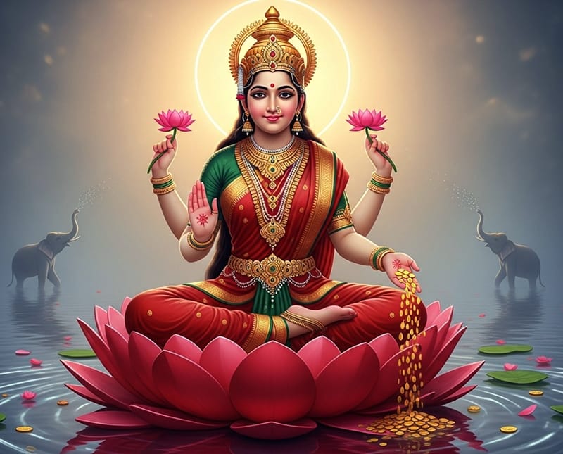 বাড়িতে লক্ষ্মী পূজা করার নিয়ম