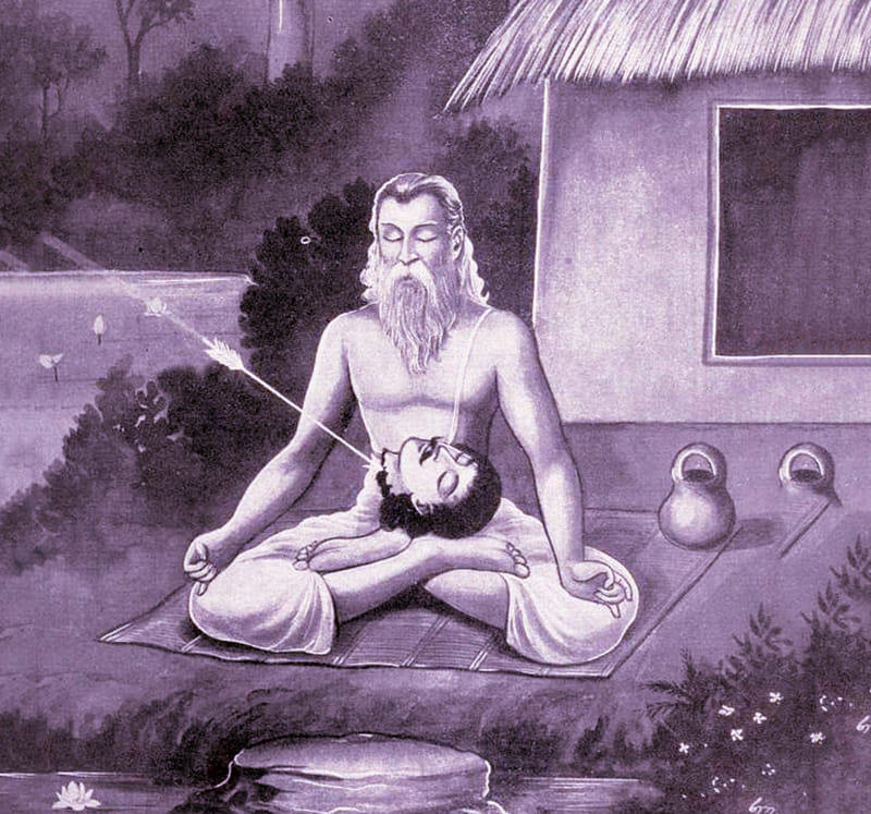 জয়দ্রথকে প্রদত্ব তার পিতা বৃদ্ধক্ষত্রের বর