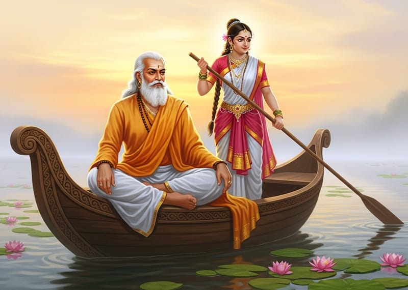 সত্যবতীকে পরাশর মুনির বরদান