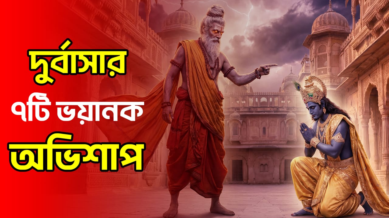 দুর্বাসার ৭টি ভয়ানক অভিশাপ