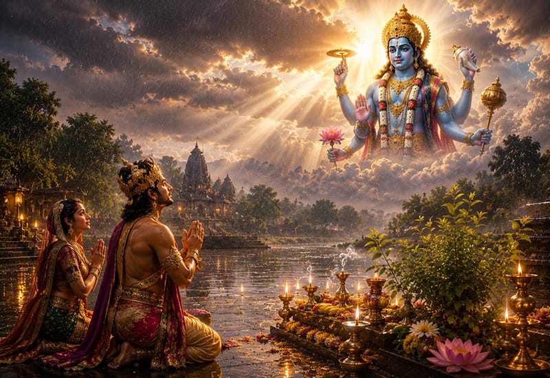 ভারত ও বাংলাদেশের সময় অনুসারে এবং স্মার্ত, নিম্বার্ক ও গোস্বামী মতে শ্রাবণ পুত্রদা একাদশী ও পারণের সময়সূচী ২০২৭