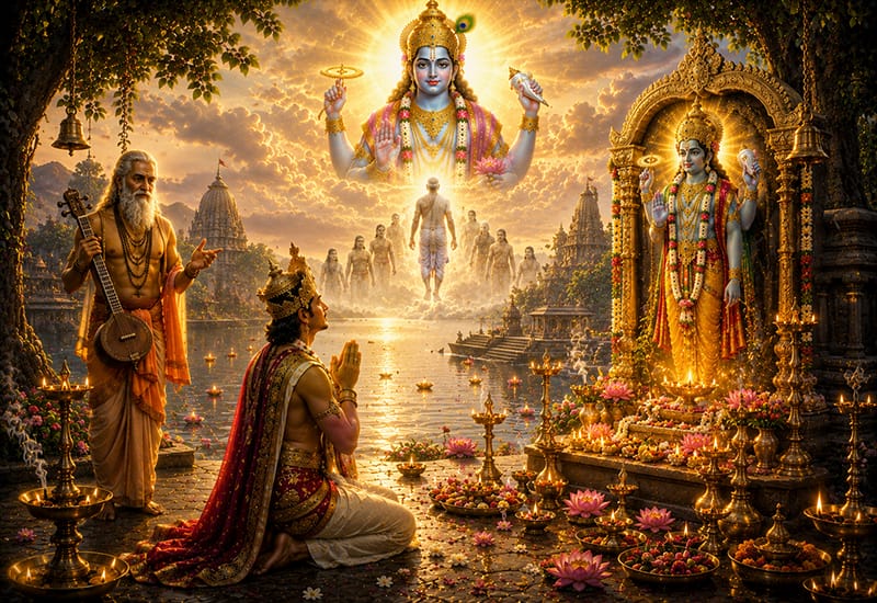 ভারত ও বাংলাদেশের সময় অনুসারে এবং স্মার্ত, নিম্বার্ক ও গোস্বামী মতে ইন্দিরা একাদশী ও পারণের সময়সূচী ২০২৬