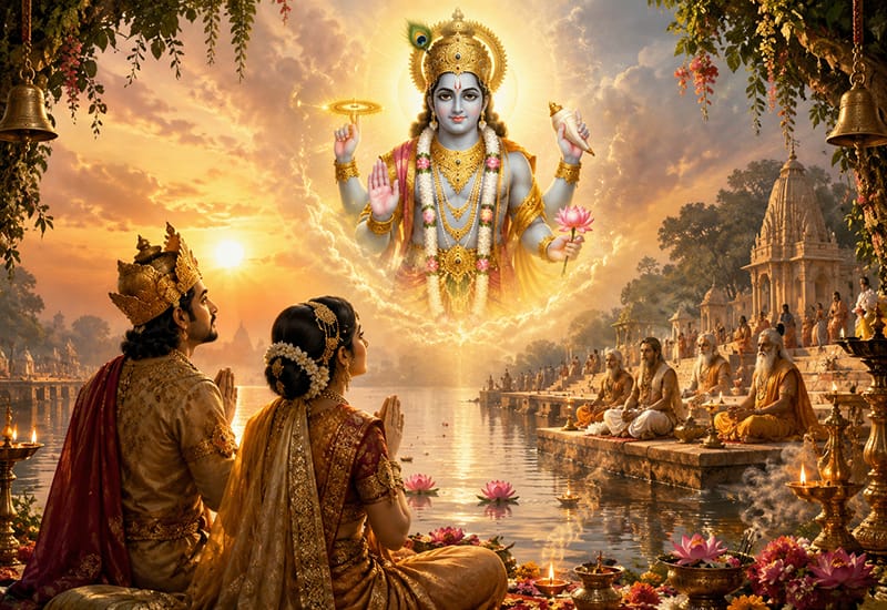 ভারত ও বাংলাদেশের সময় অনুসারে এবং স্মার্ত, নিম্বার্ক ও গোস্বামী মতে পৌষ পুত্রদা একাদশী ও পারণের সময়সূচী ২০২৭
