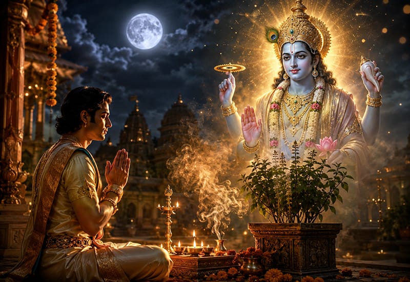ভারত ও বাংলাদেশের সময় অনুসারে এবং স্মার্ত, নিম্বার্ক ও গোস্বামী মতে রমা একাদশী ও পারণের সময়সূচী ২০২৭
