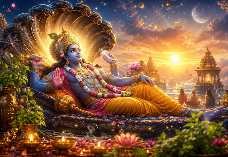 ভারত ও বাংলাদেশের সময় অনুসারে এবং স্মার্ত, নিম্বার্ক ও গোস্বামী মতে উত্থান একাদশী ও পারণের সময়সূচী ২০২৭
