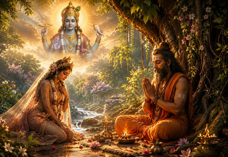 ভারত ও বাংলাদেশের সময় অনুসারে এবং স্মার্ত, নিম্বার্ক ও গোস্বামী মতে পাপমোচনী একাদশী ও পারণের সময়সূচী ২০২৬