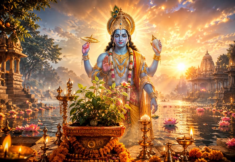 ভারত ও বাংলাদেশের সময় অনুসারে এবং স্মার্ত, নিম্বার্ক ও গোস্বামী মতে কামিকা একাদশী ও পারণের সময়সূচী ১৪৩৩